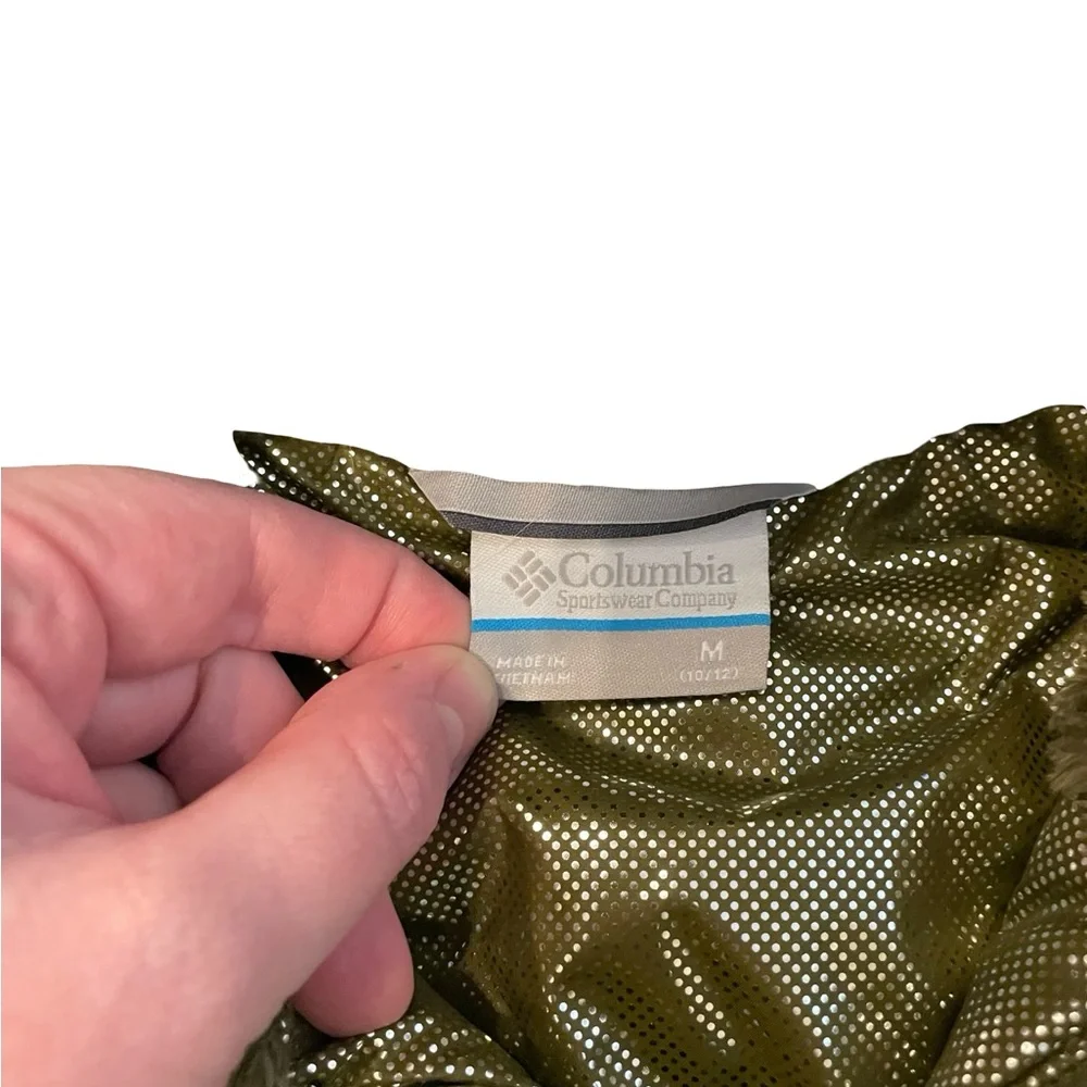Columbia Kids Forest Green Puffer Jacket